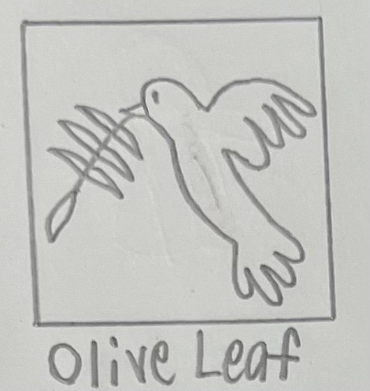 With Olive Leaf