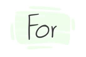 for